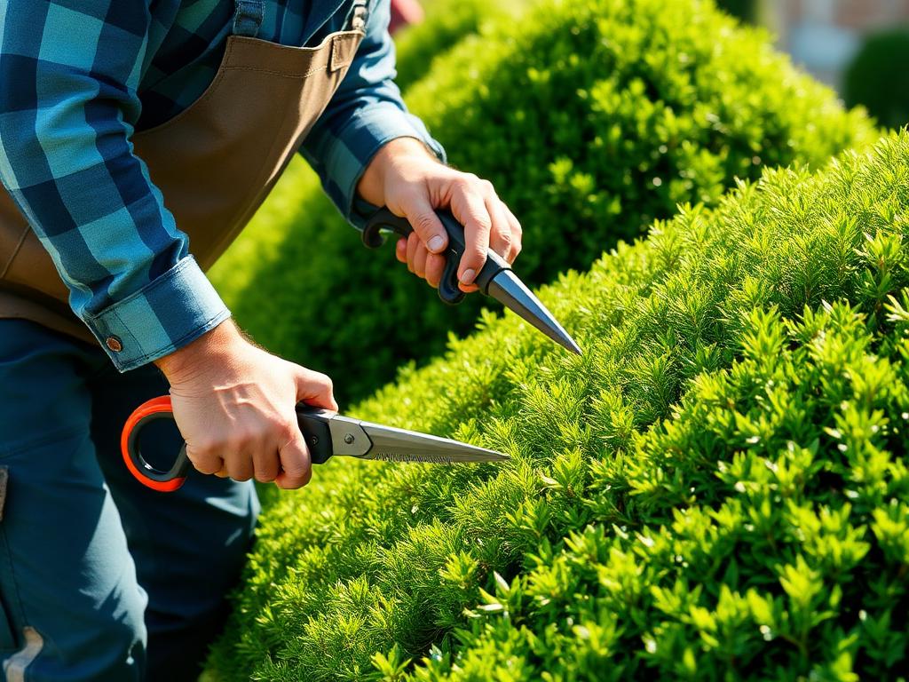 Hedge shaping & cleanup